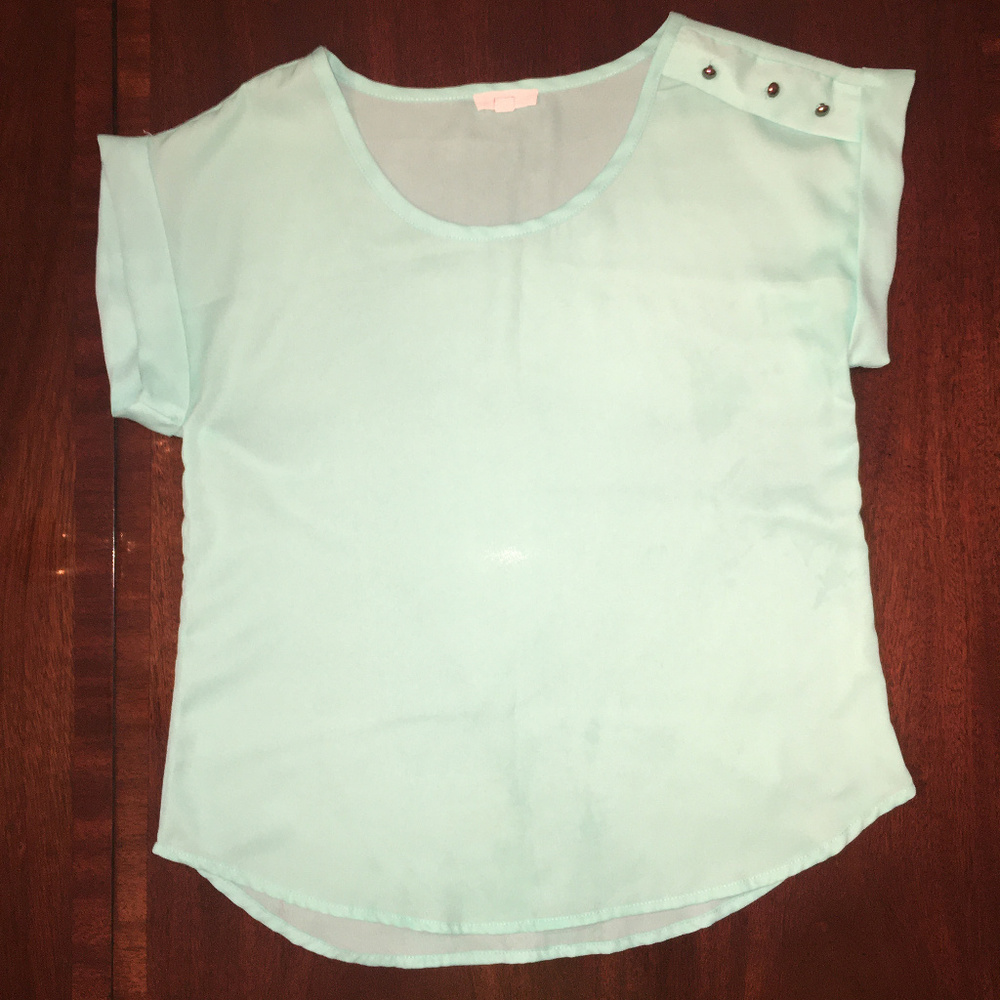 Teal T-shirt